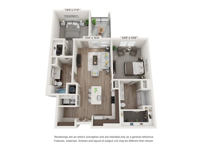 B2 - Magnolia 4203 floor plan